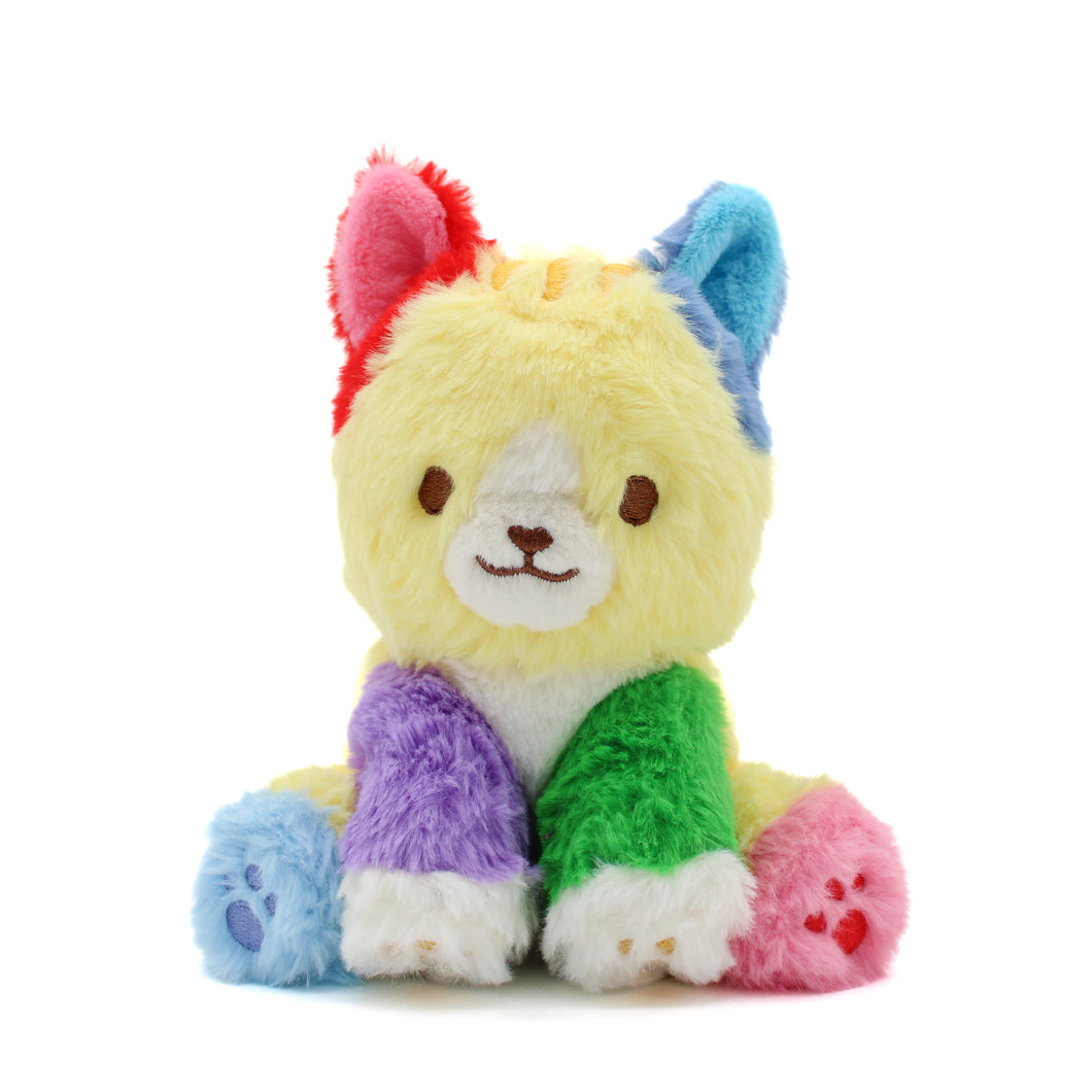 pickles the colorful kitty plushie