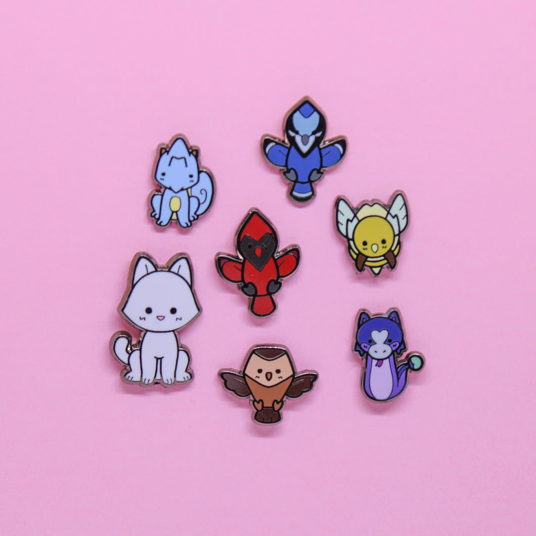 palisman weebeans mini enamel pins