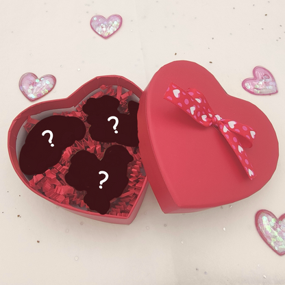 box of chocopups mystery pin boxes
