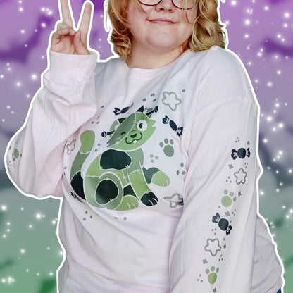 frankenkitty long sleeve tee