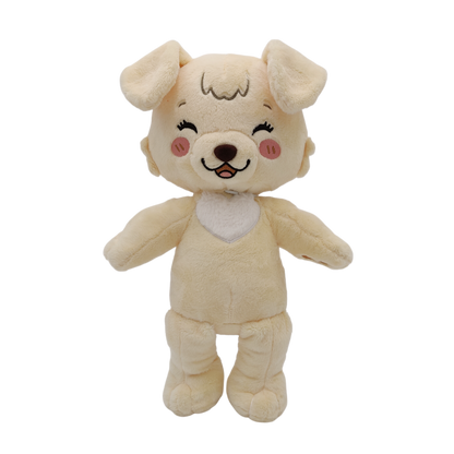 puppy falin teddy plush!