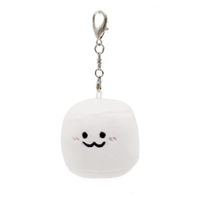 Load image into Gallery viewer, marshmallow keychain plush
