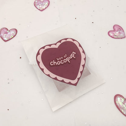 box of chocopups mystery pin boxes