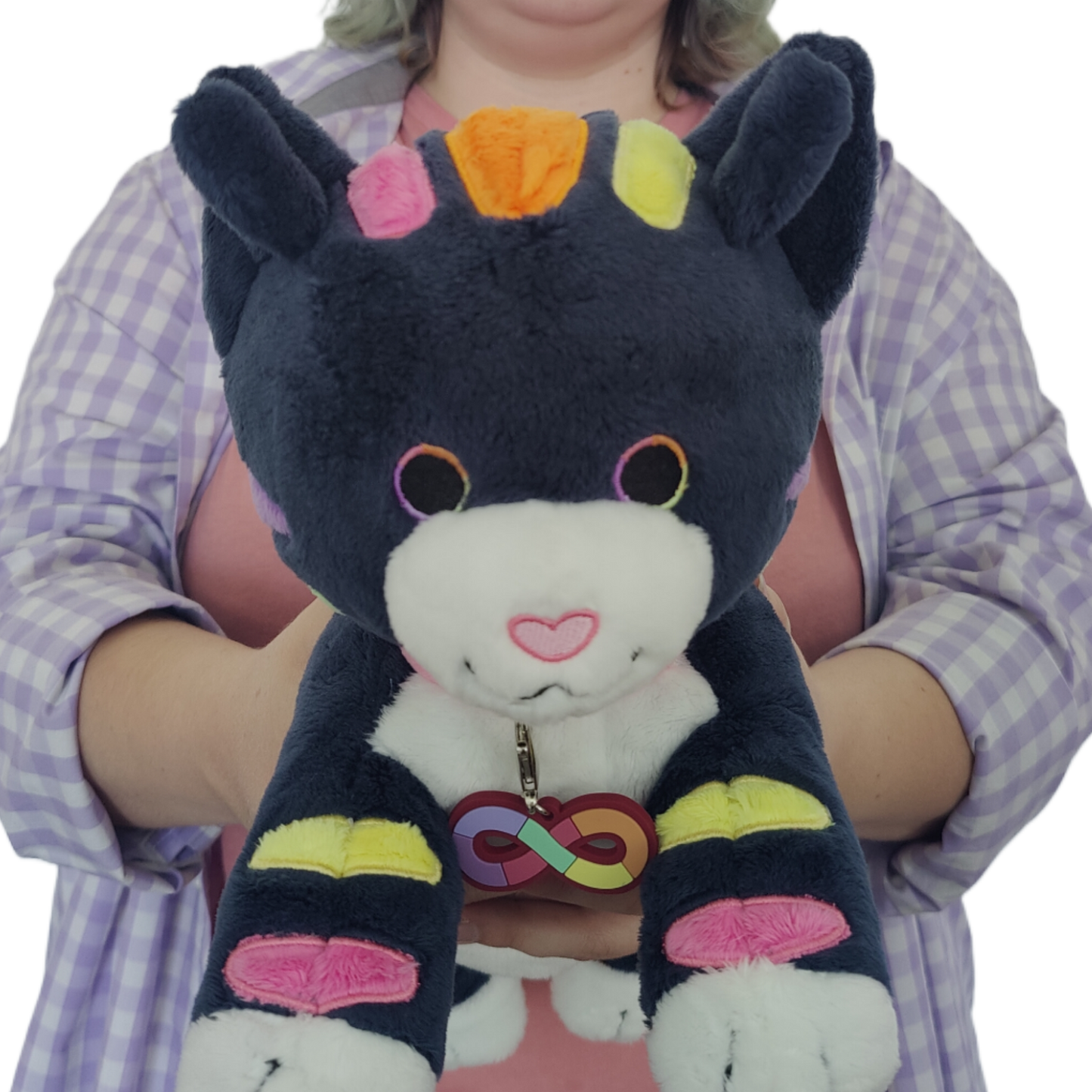 collar charm for laying cuddle plush