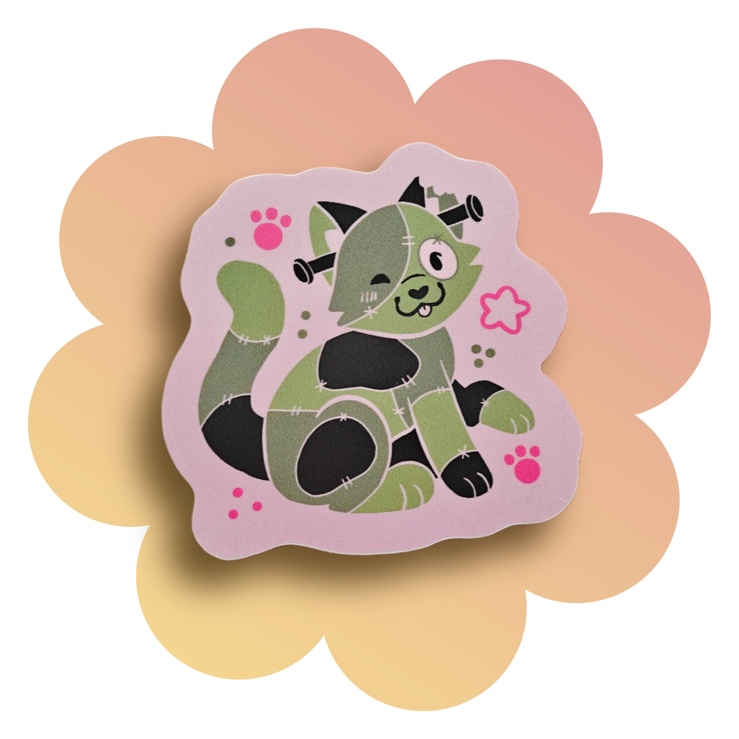 silly spookies small vinyl stickers