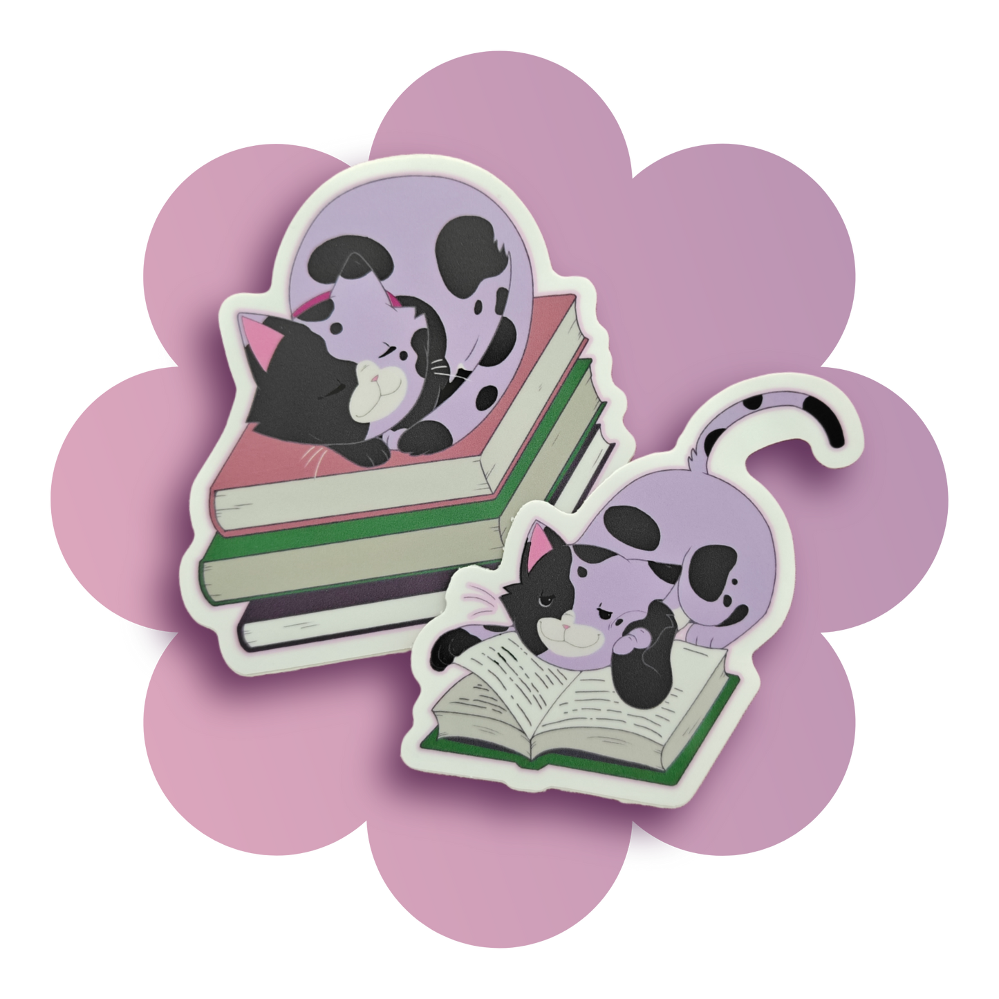 jazz the BPD kitty guest artist stickers by dizzythebat