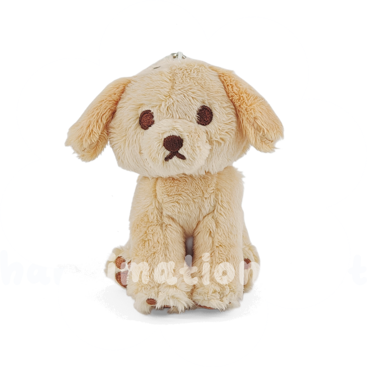 butter puppy rainbeanie keychain plush