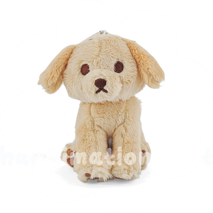 butter puppy rainbeanie keychain plush