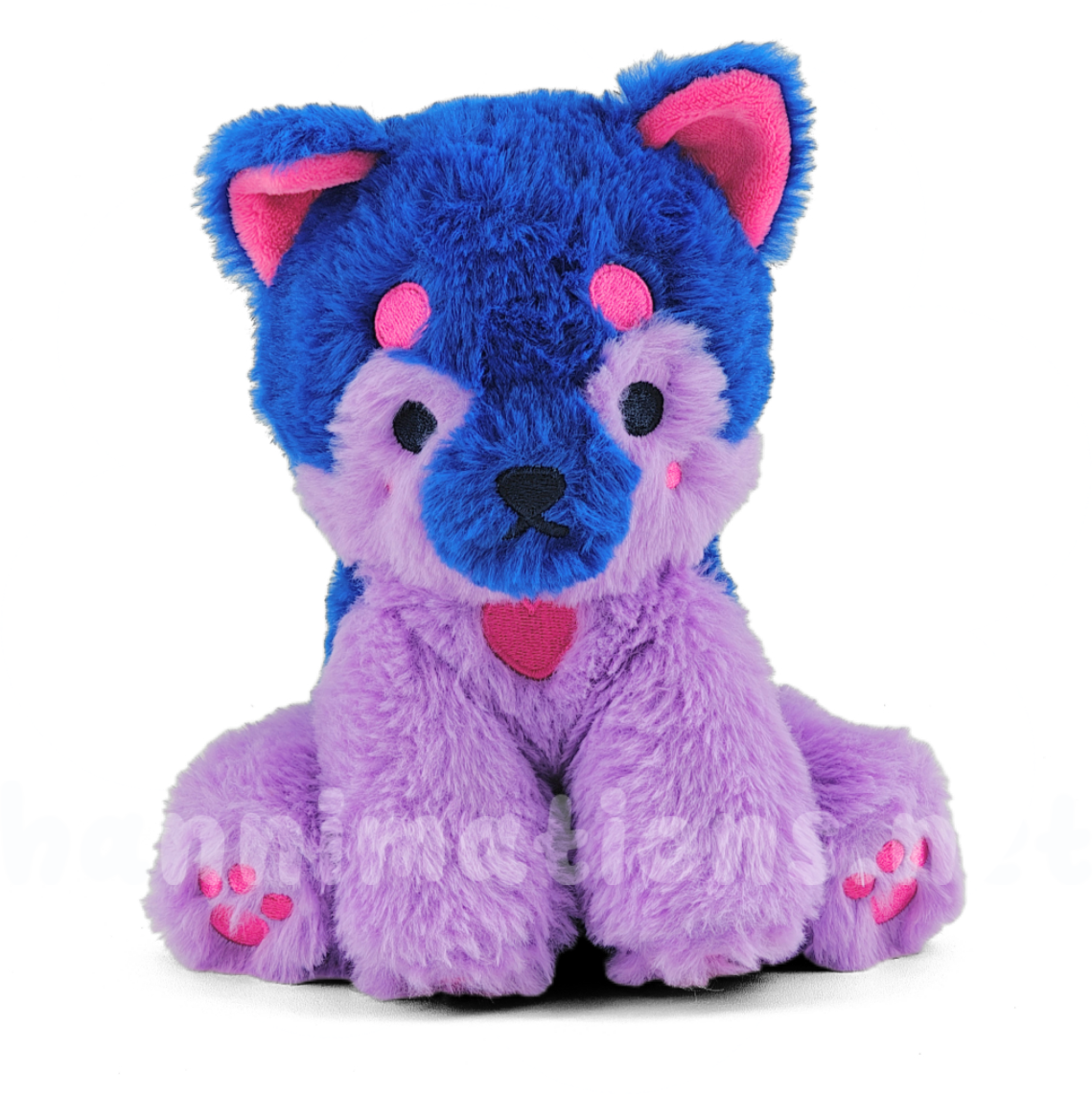 beau the colorful puppy 7" silly sitter plushie