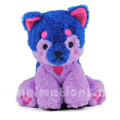 beau the colorful puppy 7" silly sitter plushie