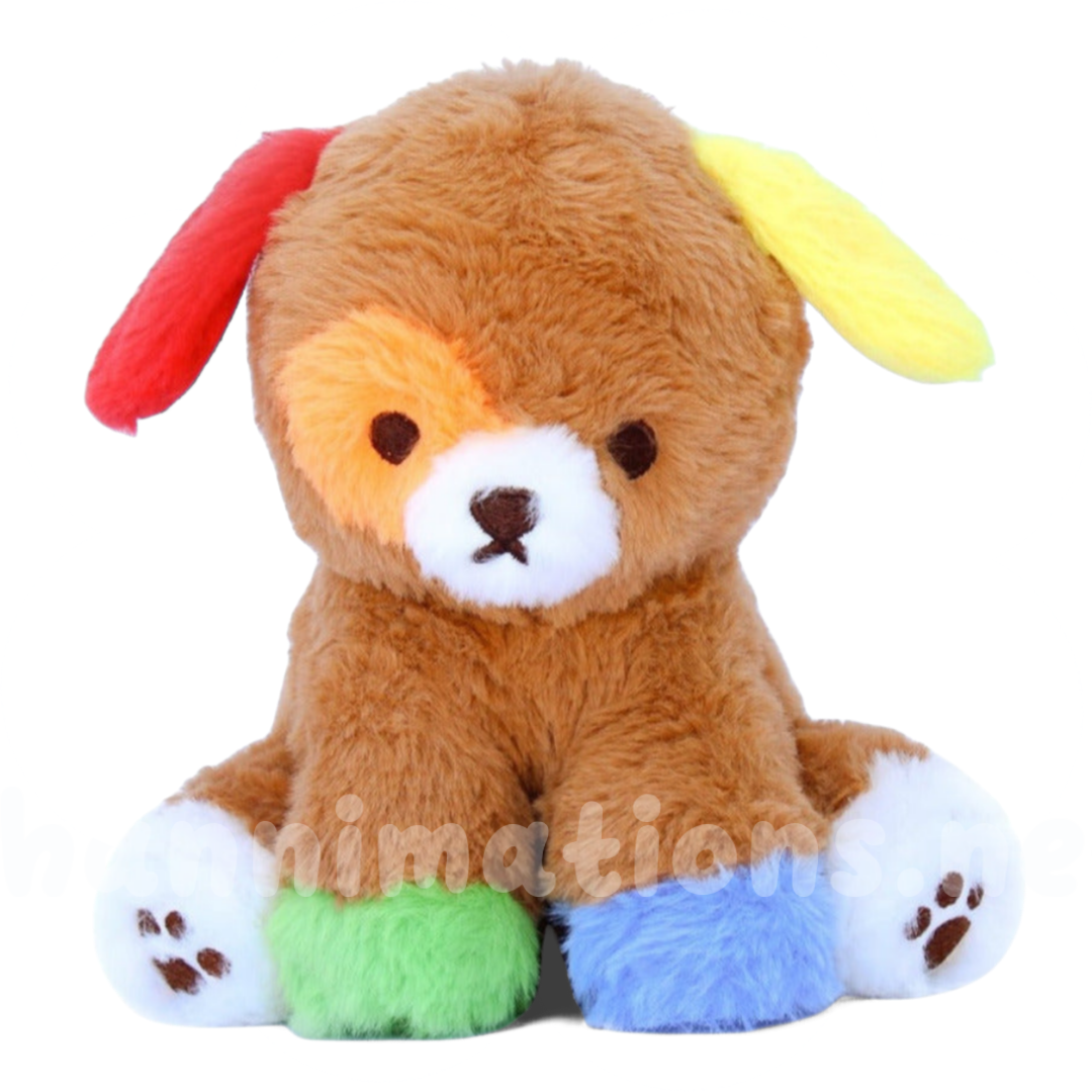 cookie the colorful puppy plushie