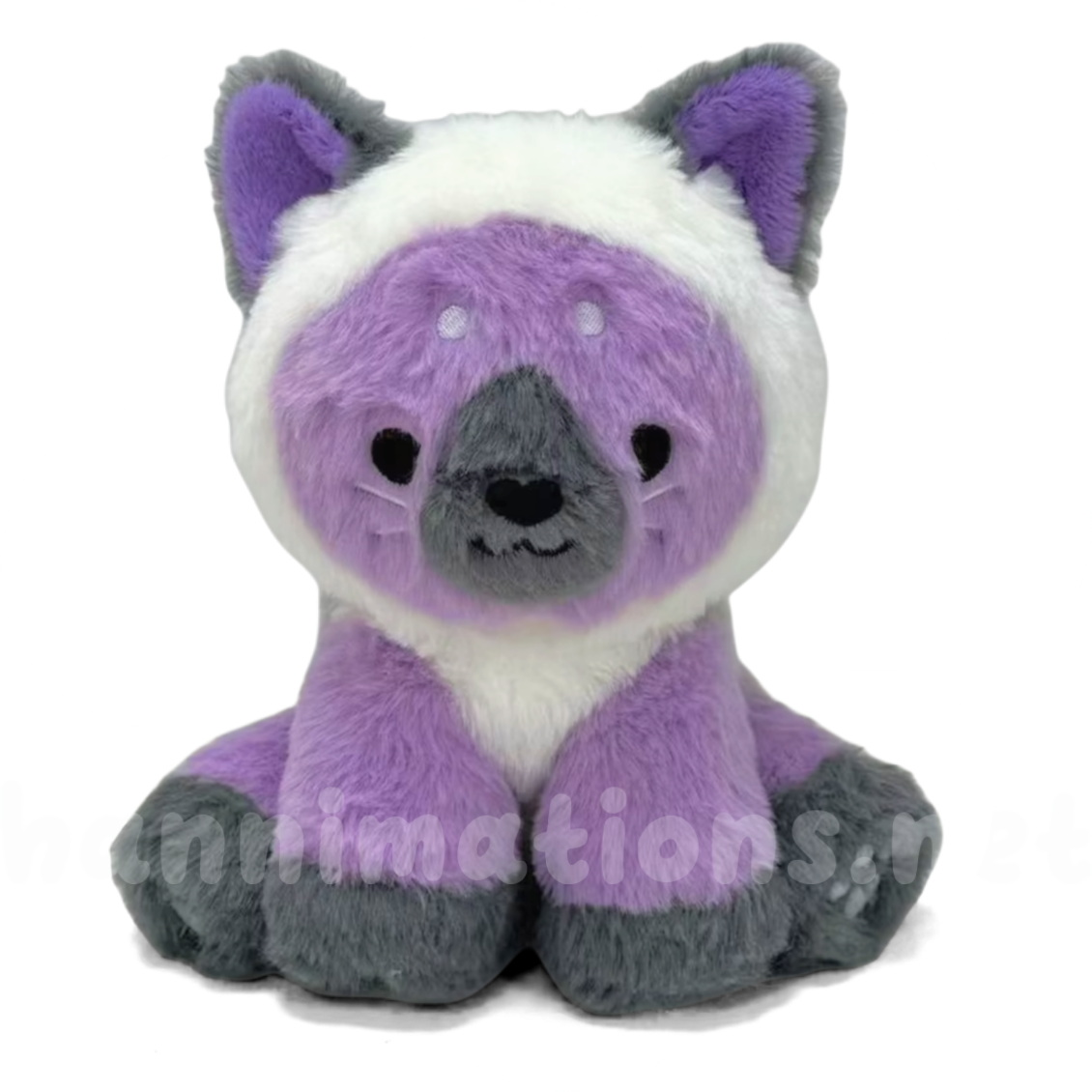 luna the colorful kitty plushie