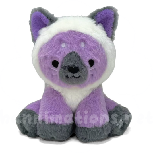 luna the colorful kitty plushie