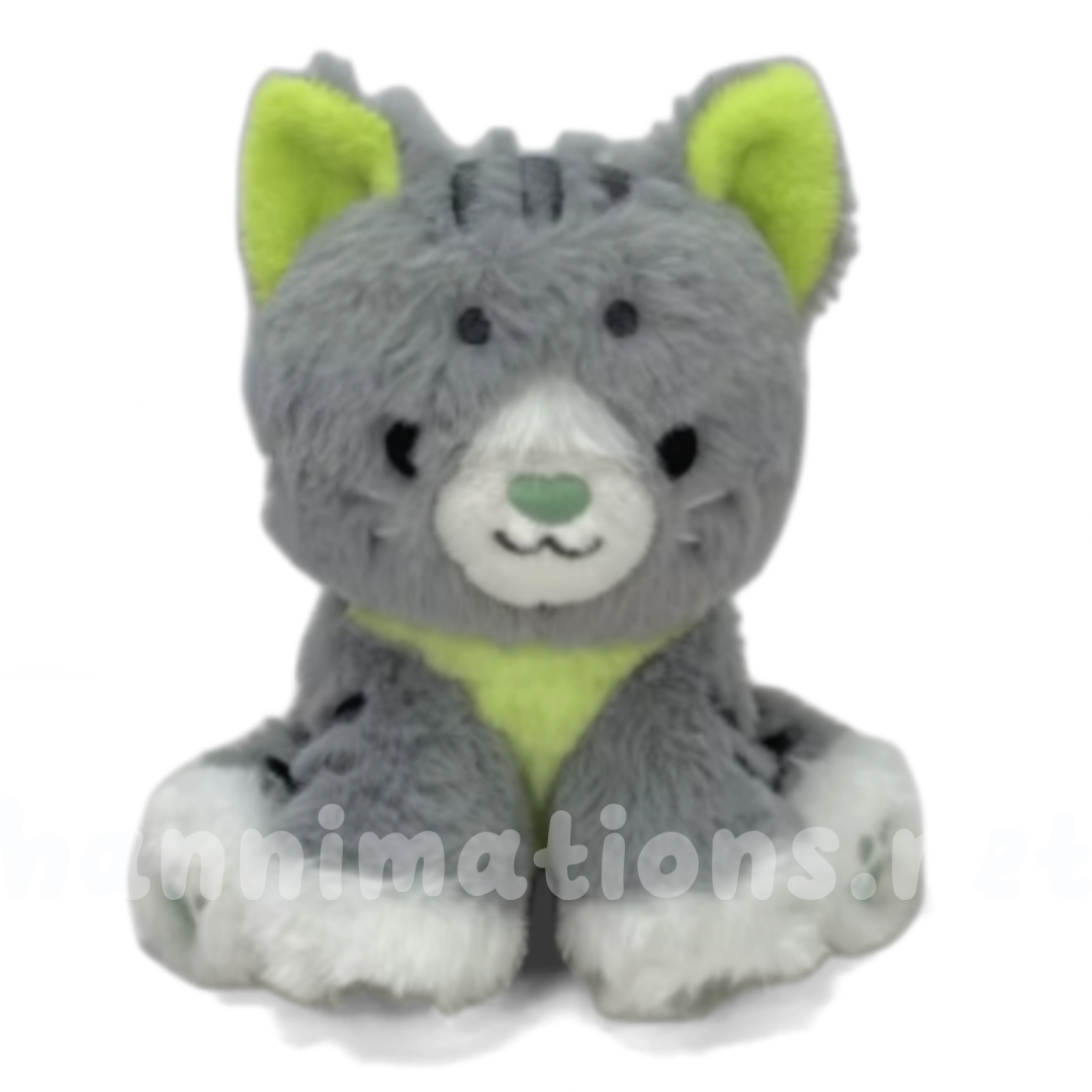 matcha the colorful kitty plushie