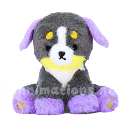 nebula the colorful puppy plushie