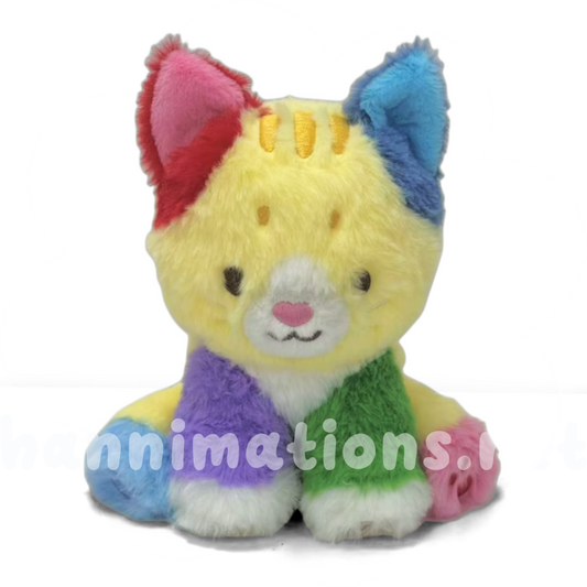 pickles the colorful kitty plushie