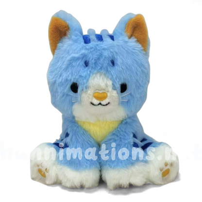 queso the colorful kitty plushie