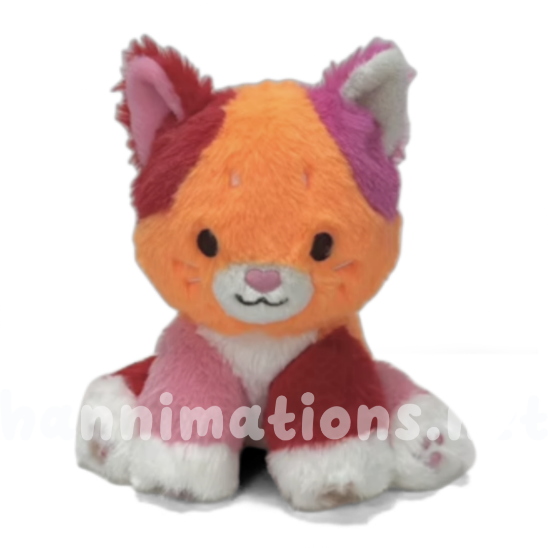ruby the colorful kitty plushie