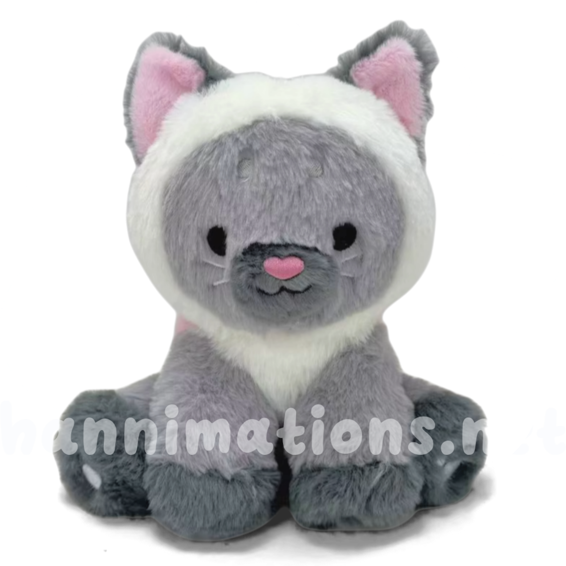 sable the colorful kitty plushie