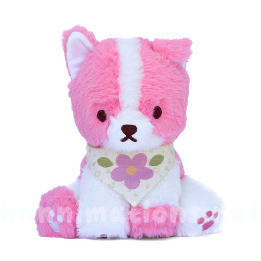 sadie the colorful puppy 7" silly sitter plushie