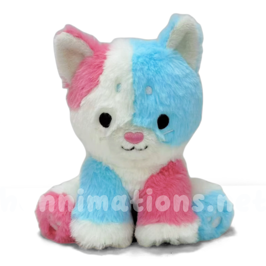 taffy the colorful kitty plushie