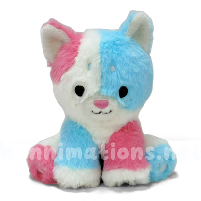 taffy the colorful kitty plushie