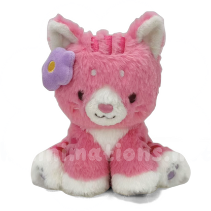 violet the colorful kitty plushie