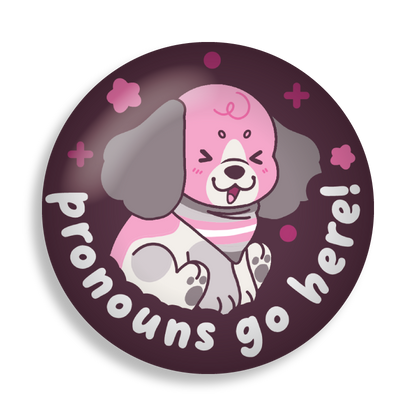 colorful critters pronoun pins 4