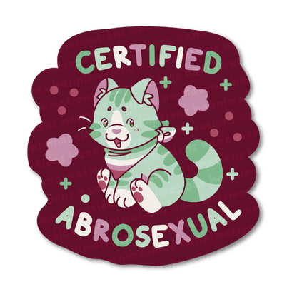 certified pride 3" vinyl stickers