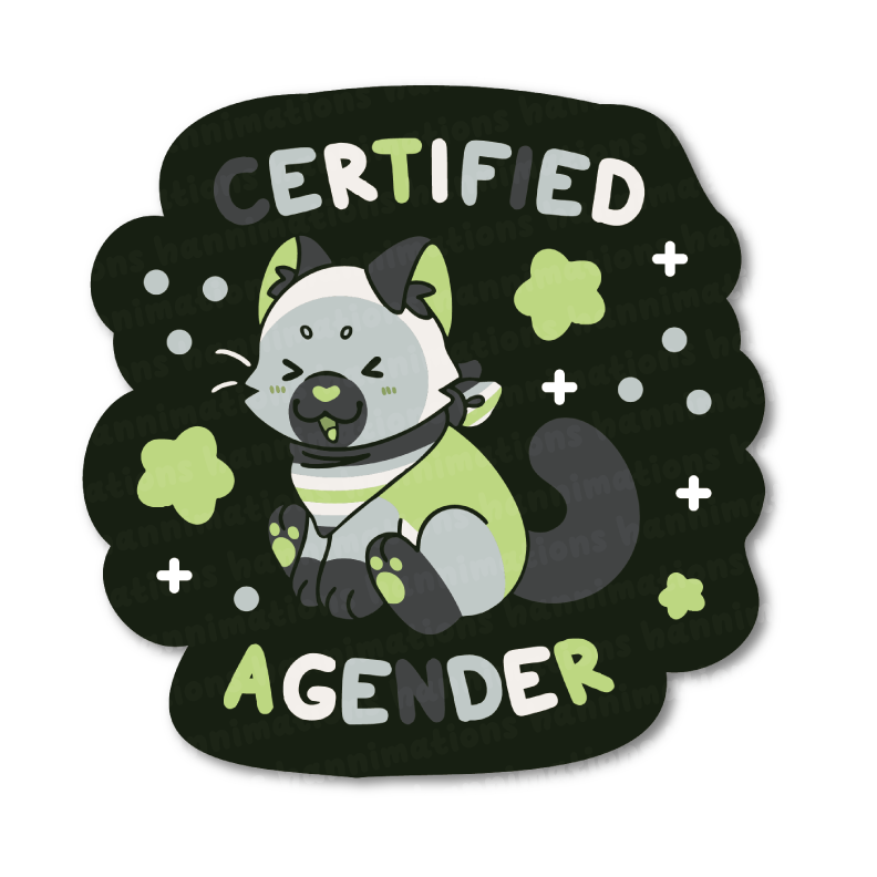 certified pride 3" vinyl stickers