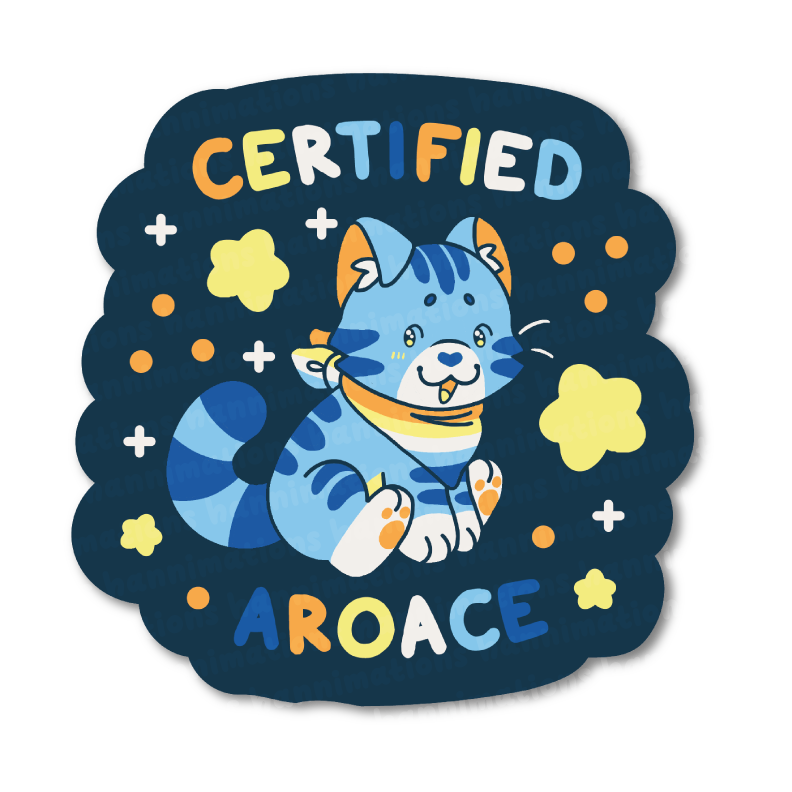 certified pride 3" vinyl stickers