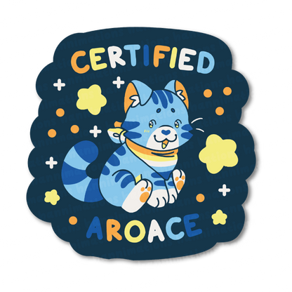 certified pride 3" vinyl stickers