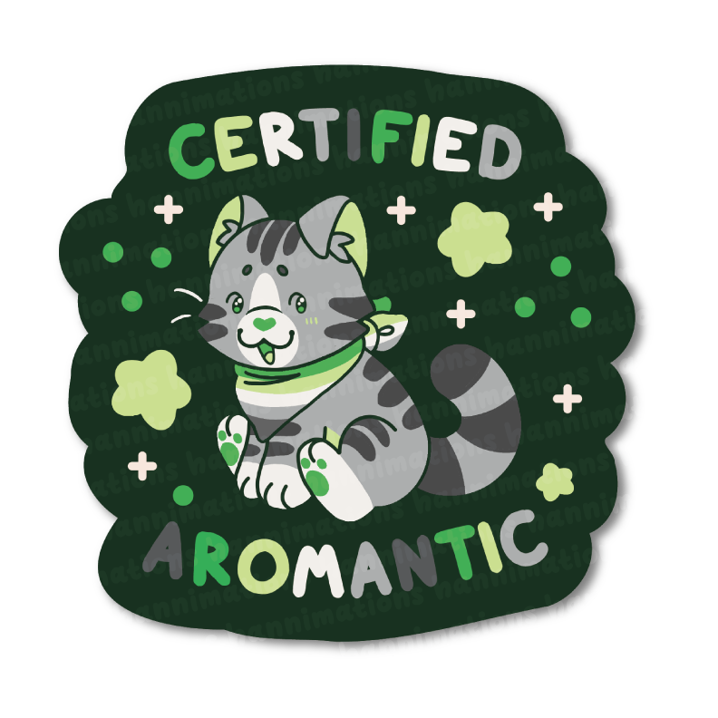 certified pride 3" vinyl stickers