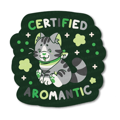 certified pride 3" vinyl stickers