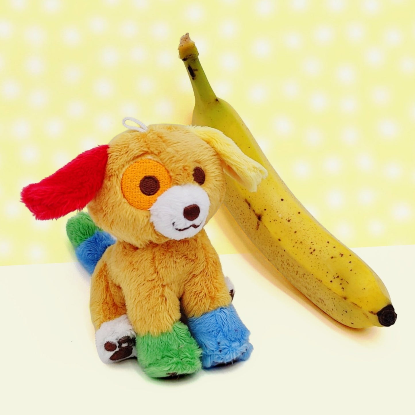 cookie rainbeanie keychain plush