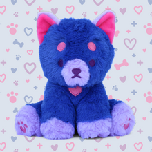 Load image into Gallery viewer, beau the colorful puppy plushie
