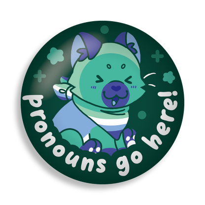 colorful critters pronoun pins 2