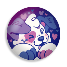 Load image into Gallery viewer, colorful doodles button pins
