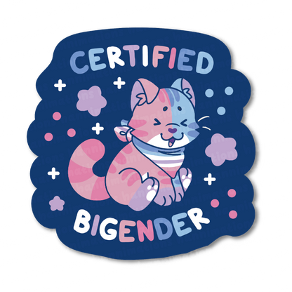 certified pride 3" vinyl stickers