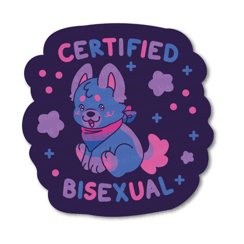 certified pride 3" vinyl stickers