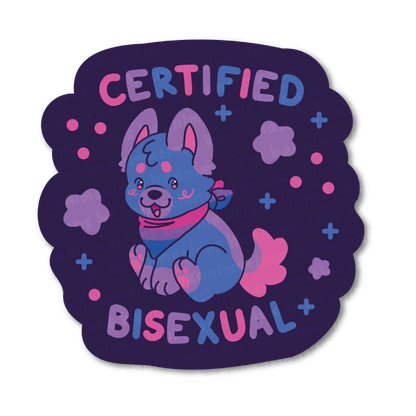 certified pride 3" vinyl stickers