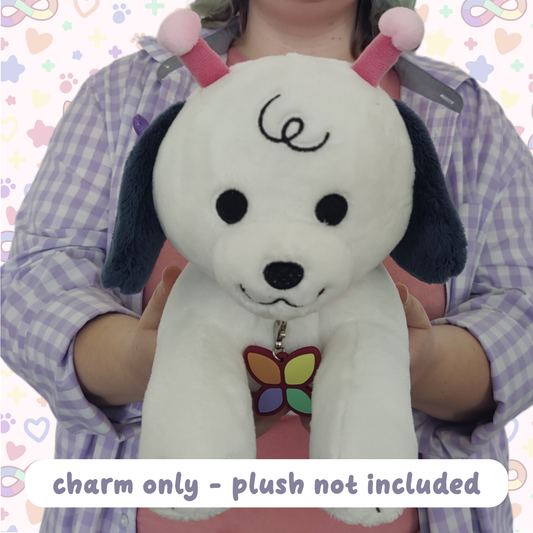 collar charm for laying cuddle plush