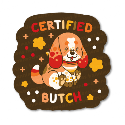 certified pride 3" vinyl stickers