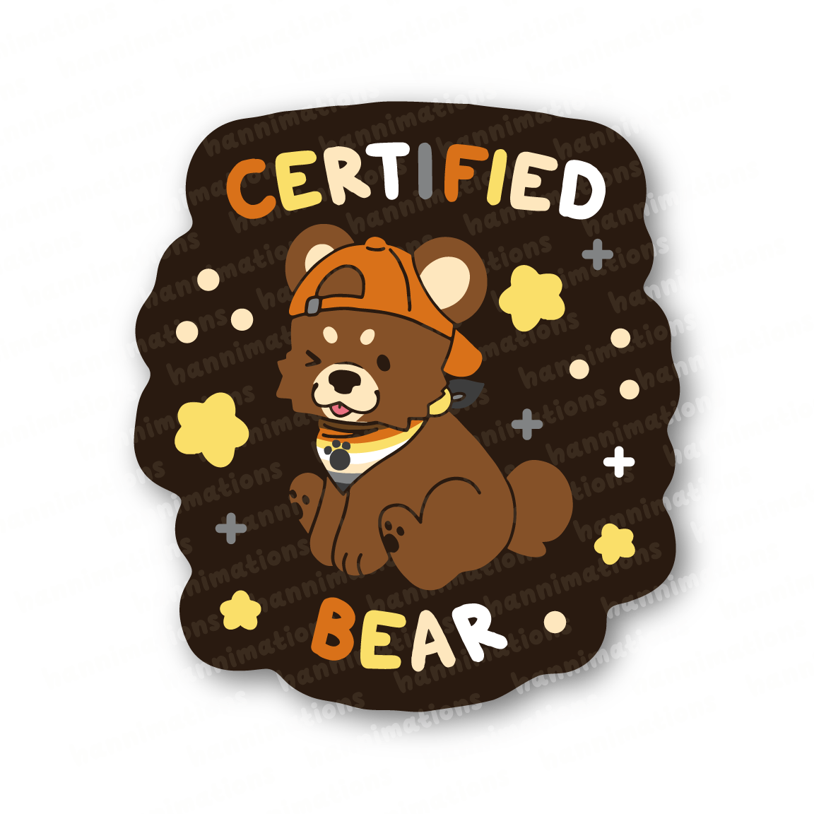 certified pride 3" vinyl stickers