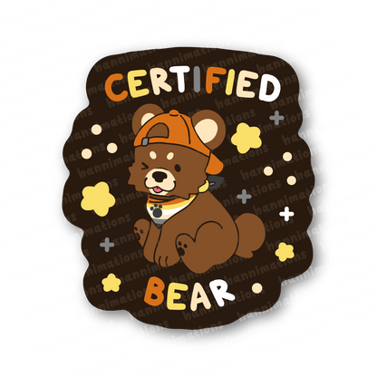certified pride 3" vinyl stickers