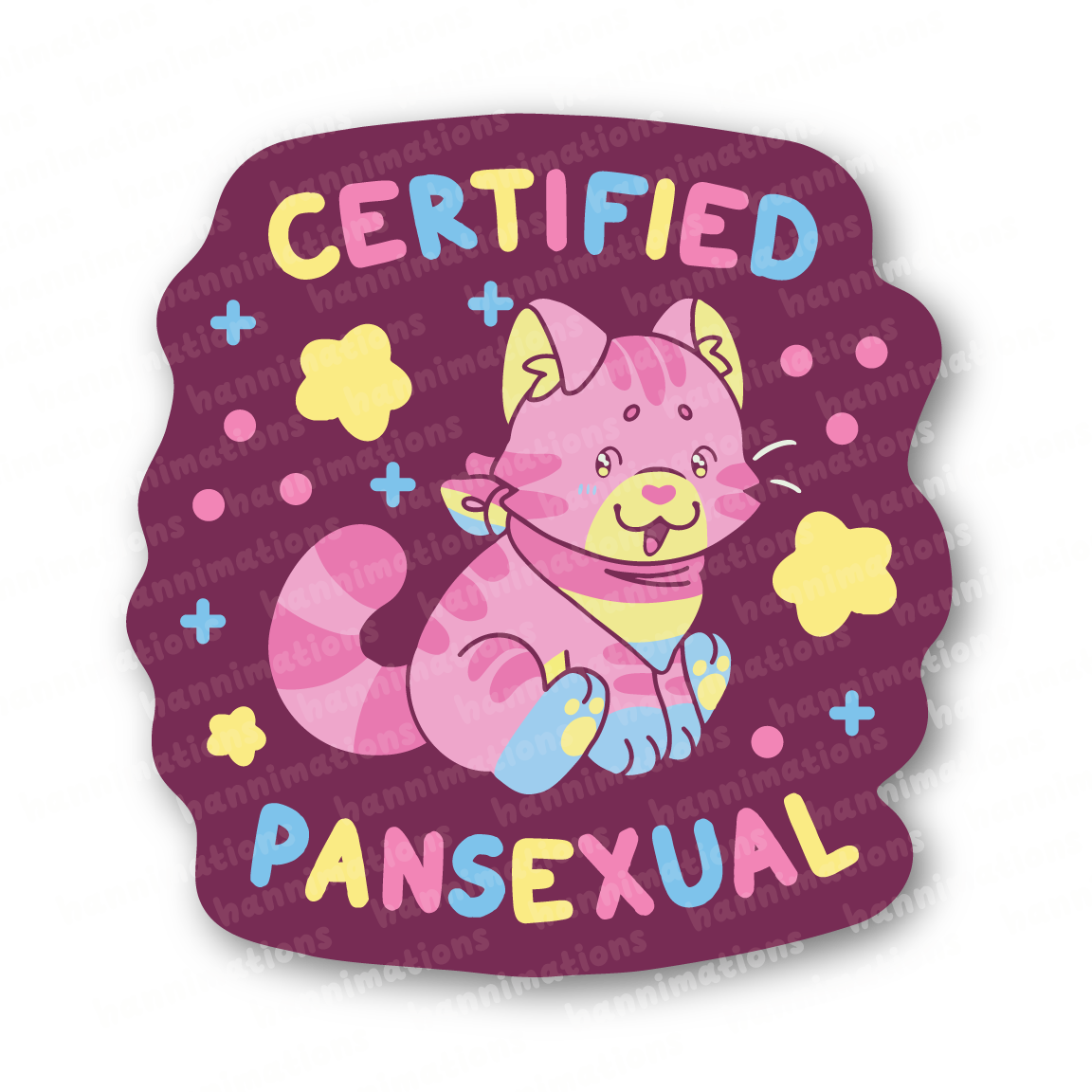 certified pride 3" vinyl stickers