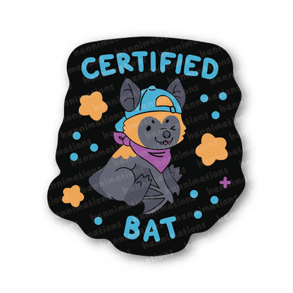 certified critter stickers