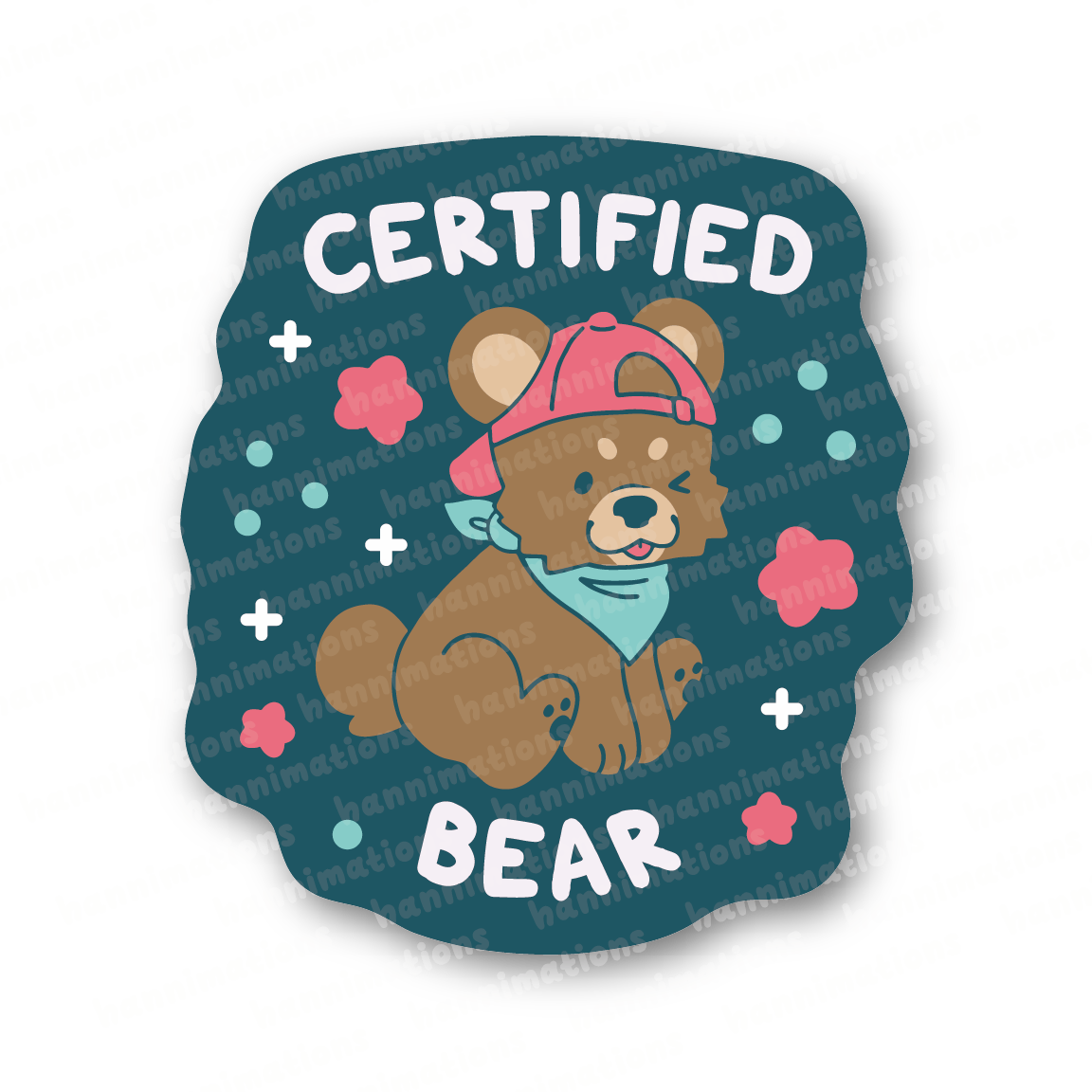 certified critter stickers