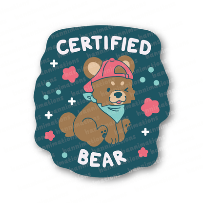 certified critter stickers