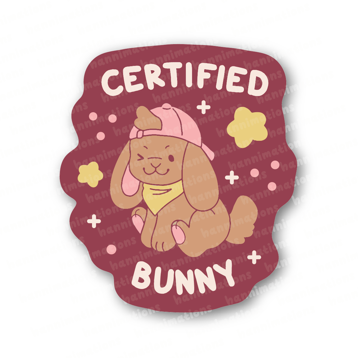 certified critter stickers